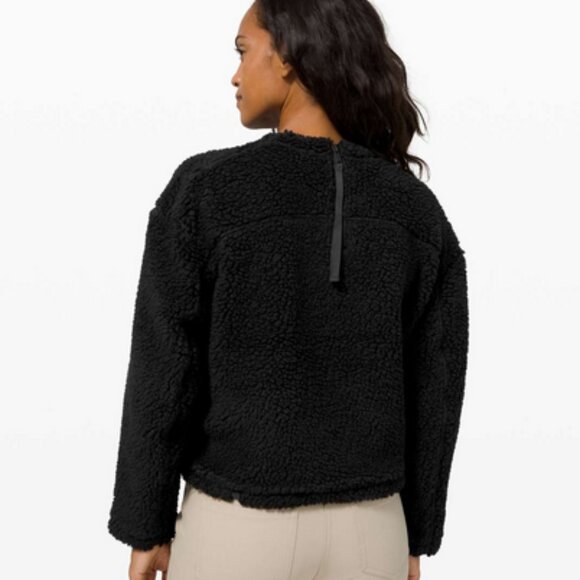 Lululemon Wool Whenever Crew Size 4 Black - Picture 15 of 15